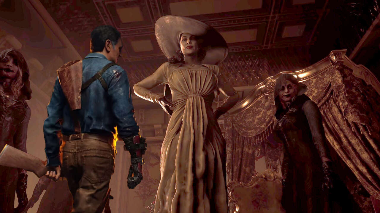 GameSpot on X: This Evil Dead and Resident Evil crossover is pretty  groovy:   / X