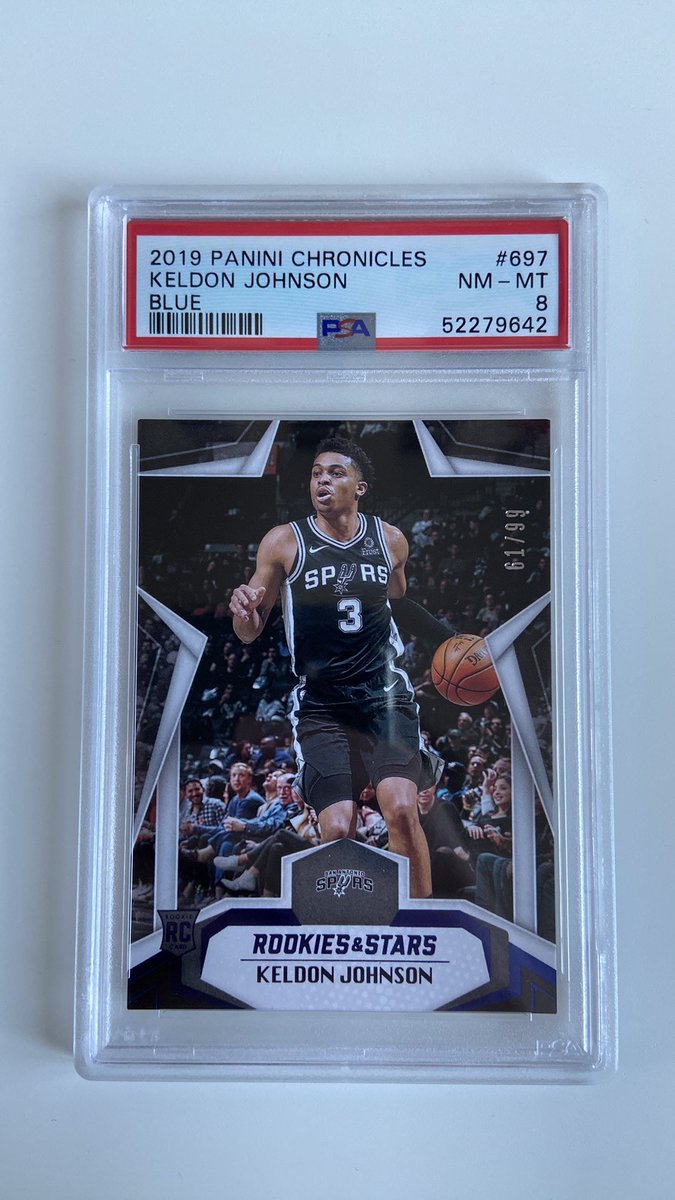 Genummerde PSA Rookie kaartje. Gewoon random