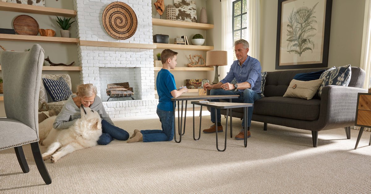 You want the family to hang out together in the family room, but you also need it to look beautiful for those unexpected guests. We've got a carpet for that! Find a STAINMASTER® style and color to make your dream family room a reality at <a href="/Lowes/">Lowe's</a>: low.es/2SAdAzh