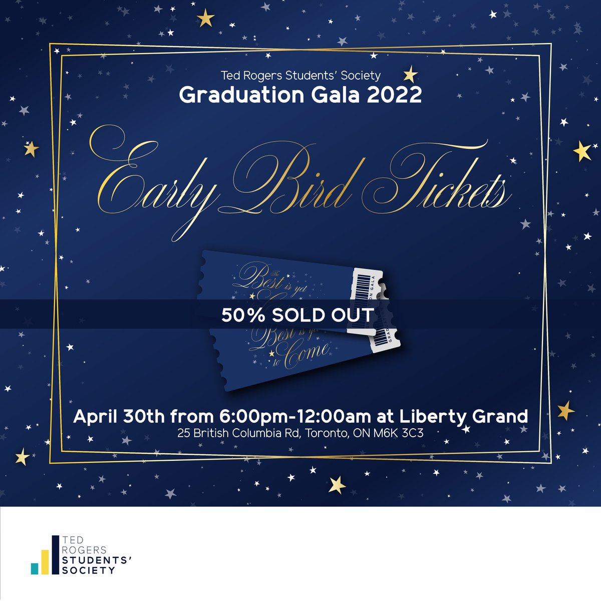 🎓ATTENTION GRADUATES! 🎓

Grad gala tickets are now 50% sold out! Hurry, and get yours before they are completely sold out. 

We are also now allowing you to bring 𝓹𝓵𝓾𝓼 𝓸𝓷𝓮𝓼! Purchase their ticket through this link: ow.ly/nNvj50IK6qT