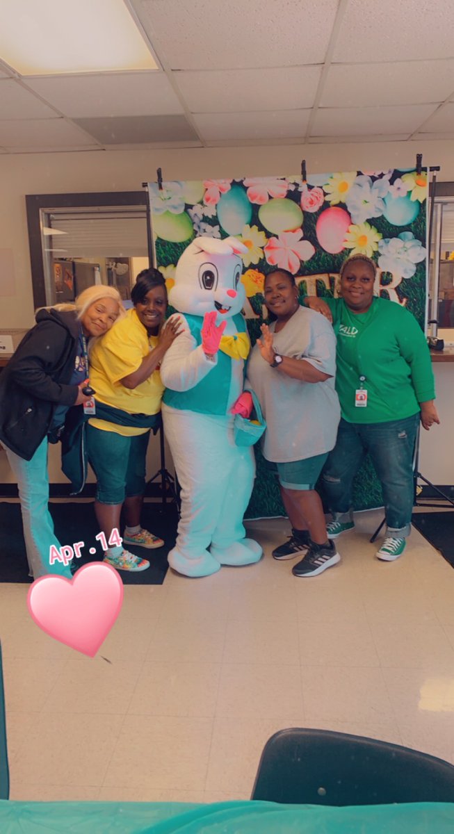 TTtravisw's tweet photo. Aldine Transportation Easter Egg Hunt….. Administrator showing there appreciation. Guess who the Bunny is? https://t.co/4GMQbmizY4