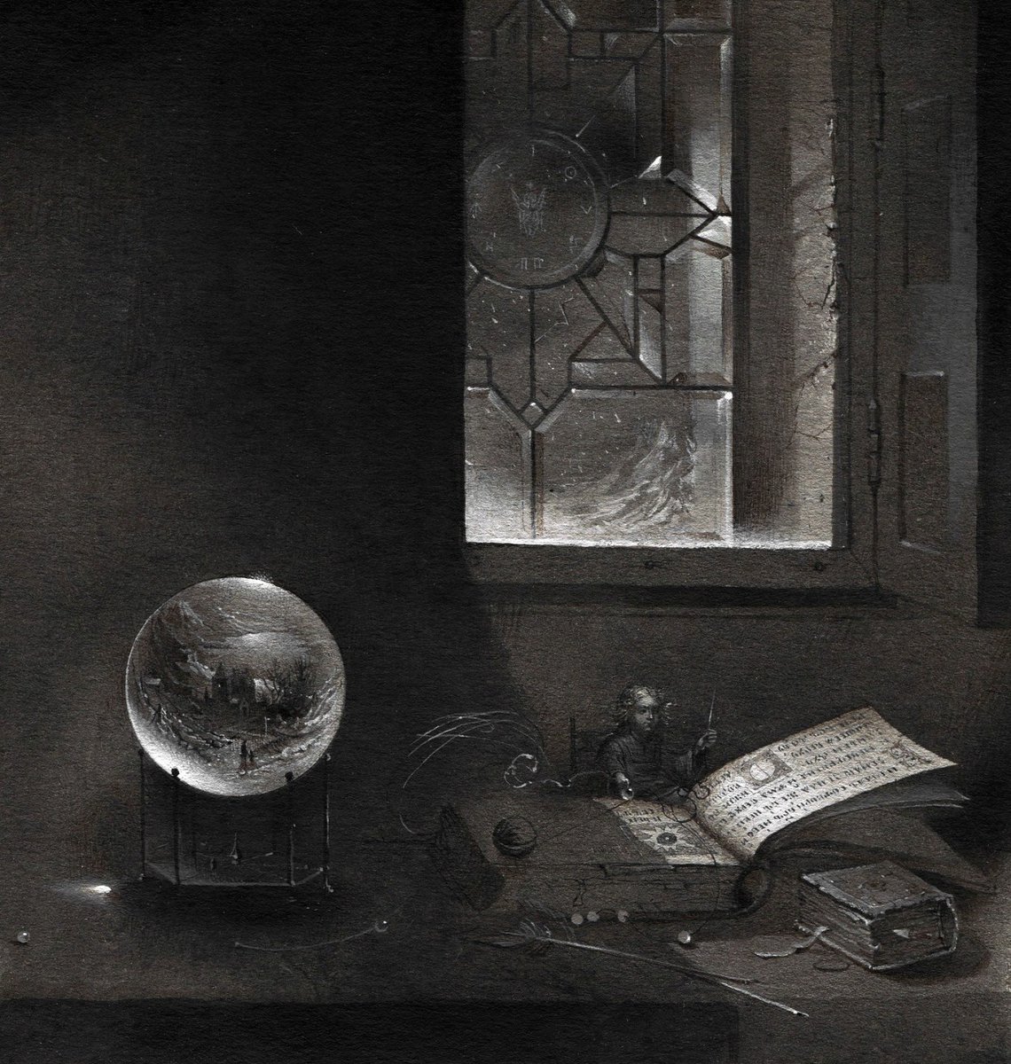 elemmiressoul's tweet image. &quot;Stil life with homunculus&quot; by Natalia Smirnova