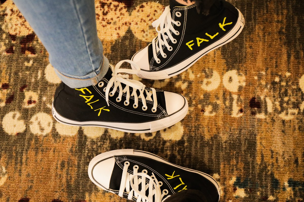 SpacesIncKC's tweet photo. Our Falkbuilt Ltd. Kansas City branch did an incredible job yesterday at the Design Build Institute of America | Mid-America Region conference! The team even had custom Converse for the occasion!

#Falkbuilt #DigitalComponentConstruction #FalkbuiltKC https://t.co/648MfVJPcB