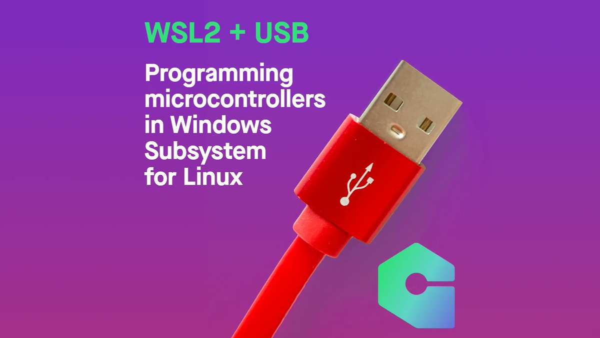 GoliothOfficial's tweet image. With #Windowssubsystemforlinux, developers can use Windows & #Linux tools on 1 machine. @beriberikix has tested USB support w/ his development workflow & now shares how to program an #embedded device over #USB using WSL in this new @golioth_iot #blog: blog.golioth.io/program-mcu-fr…