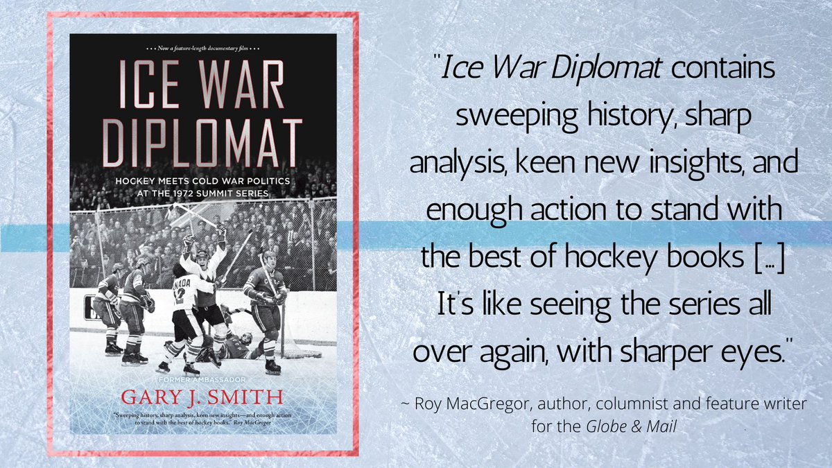 DMPublishers's tweet photo. ππ Available Saturday ππ
Discover a diplomacy mission like no other in Gary J. Smith's 'Ice War Diplomat', the behind-the-scenes story of the historic 1972 Summit Series. ππ₯
#GaryJSmith #NewBook #TBR #hockey #HockeyHistory https://t.co/arSxE5VV0S