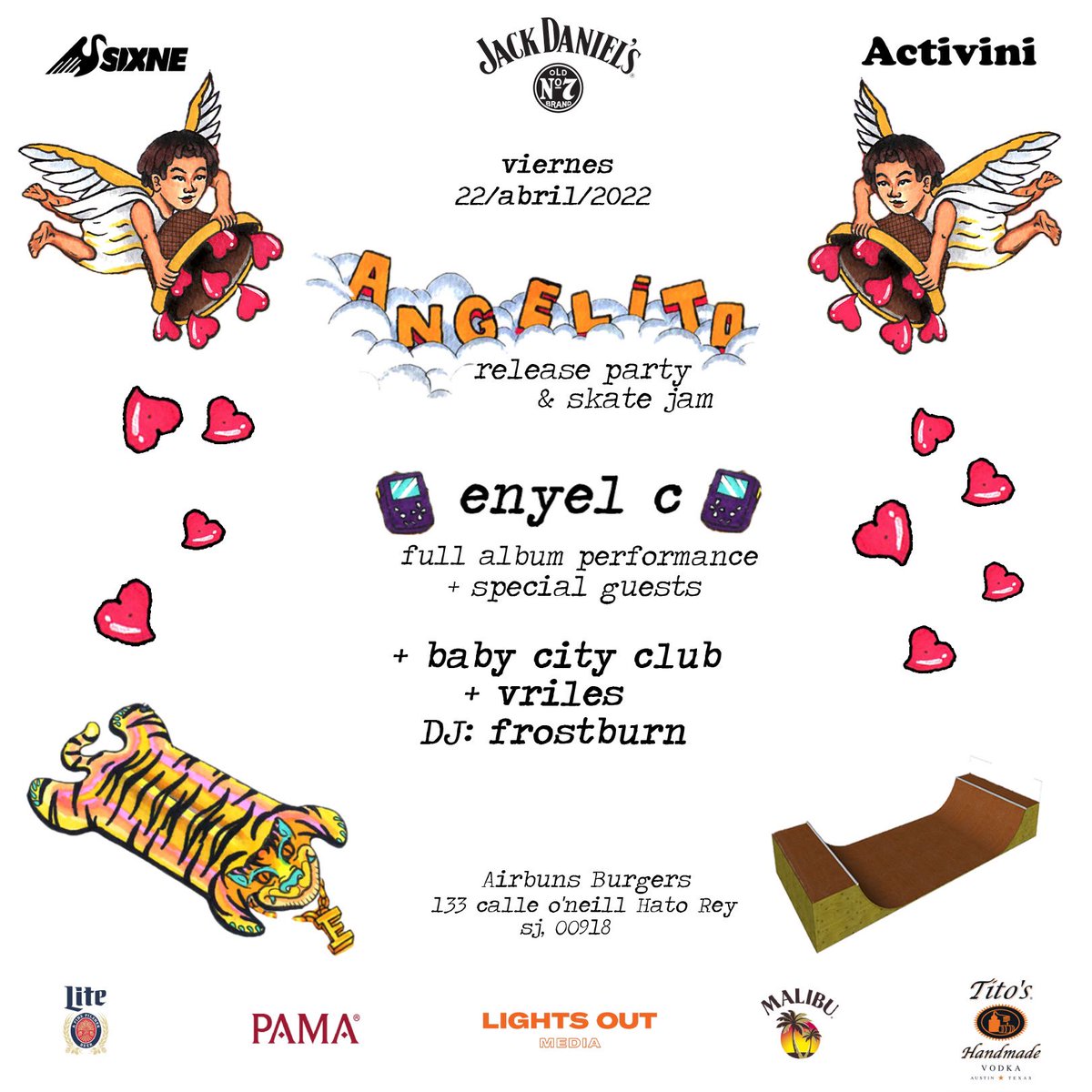 dimelo‼️ mi mixtape “angelito” sale este viernes 4/22/22 👼🏽 tenemos shows en vivo y esooo chequealo ❤️🇵🇷