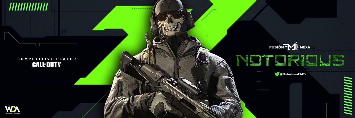 Les presentamos los Headers de nuestro segundo Roster para call of duty #Vanguard .

Estaremos presentando a mas personas en el transcurso del mes Y bienvenidos :

⚔️ @chalma_anto 
⚔️ <a href="/Syroh_11/">Syroh</a> 
⚔️ <a href="/JKEK02/">Zkekas</a> 
⚔️ @NotoriousCMtz 

Designer👤 : <a href="/Wanhedaonfire/">Wanheda</a>  #FM #RosterBlack