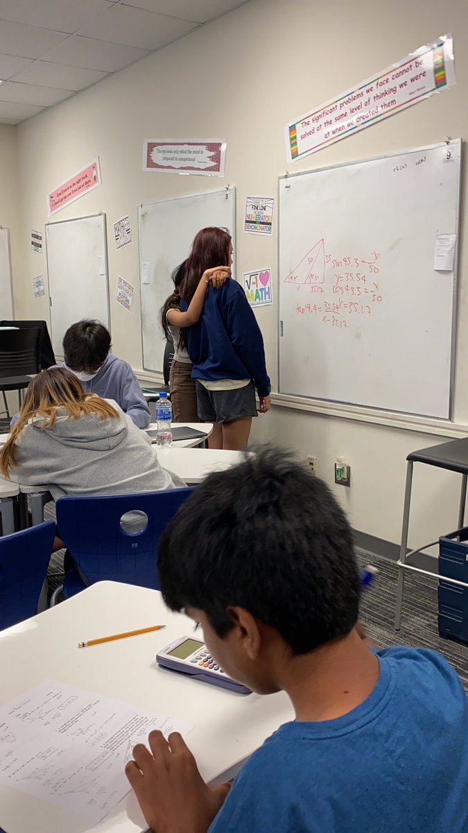 adadams47's tweet photo. When your students take control of the white board to review each other for their PreCal Advanced test! https://t.co/wAXjT7QFbE