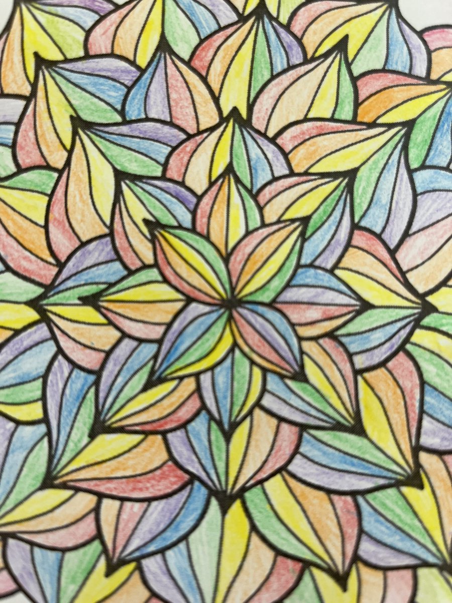 HiltonCSDFrench's tweet photo. 5th and 6th grade World Language students learned about Semana Santa in Guatemala this week! They learned about the Easter week processions, alfombras, food and traditions… and then colored their own “alfombras”! 💗💚💛💜🧡💙❤️ https://t.co/u1XKtgqv9R