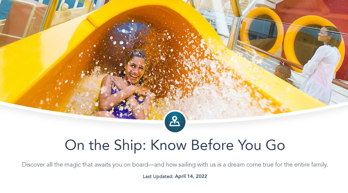 theDCLdude's tweet photo. FWIW, today's @DisneyCruise "Know Before you Go" update removes language that previously prohibited Fish Extender exchanges #FishExtender https://t.co/3cRiflER5P