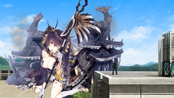 千孤とやくも、大体両方まとめて犠牲になるので遠景にいると片方犠牲パターンを探すほうが難しいくらい良く下敷きになってる 