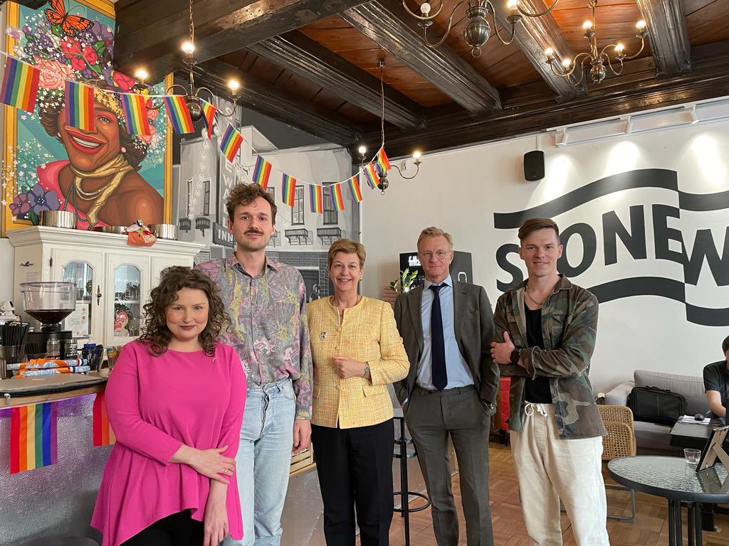 Happy to hear that #Poznan is such a friendly 🇵🇱 #LGBTI city. <a href="/GrupaStonewall/">Grupa Stonewall</a> has certainly contributed to that with all their nice activities. Great work you are doing!