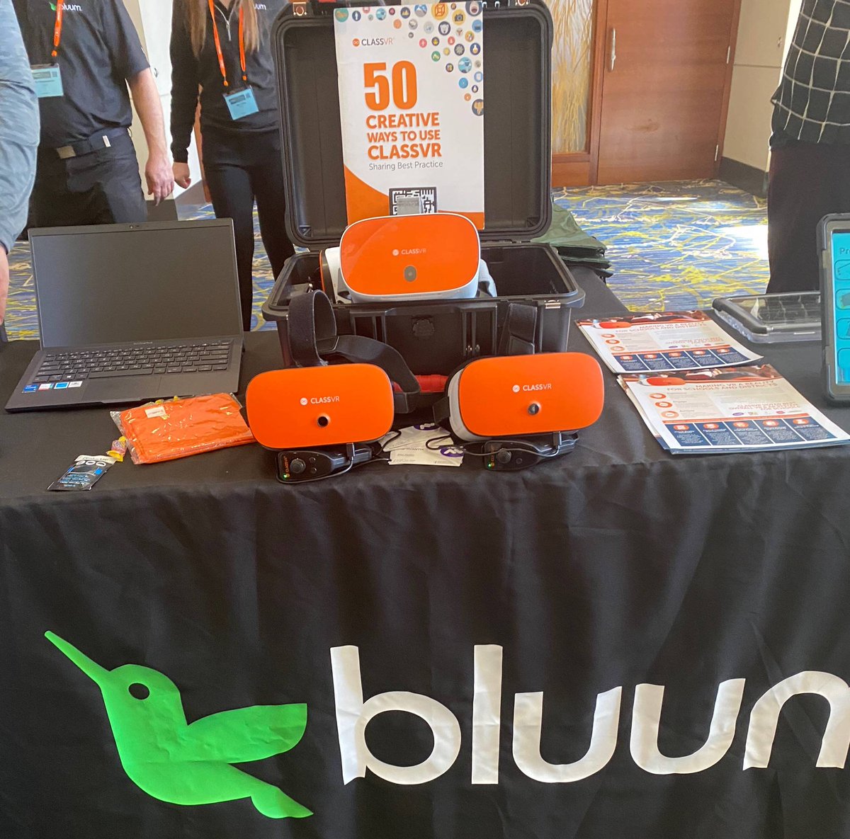 ClassVR's tweet photo. We're at #ITEC2022 today with @Bluum_EdTech!
Check out Booth #8 if you're attending too, we'd love to chat π
@itec_ia #ITEC #VRARinEDU #usedchat https://t.co/6fmi3uc6h7