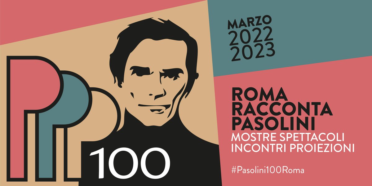 Roma ricorda #PierPaoloPasolini nel centenario della nascita con un calendario di eventi che si snoda per un anno. È un'iniziativa promossa da Assessorato Cultura, con il coordinamento del Dip. Attività culturali.
Scopri il programma 👉 bit.ly/roma-racconta-…

#Pasolini100Roma