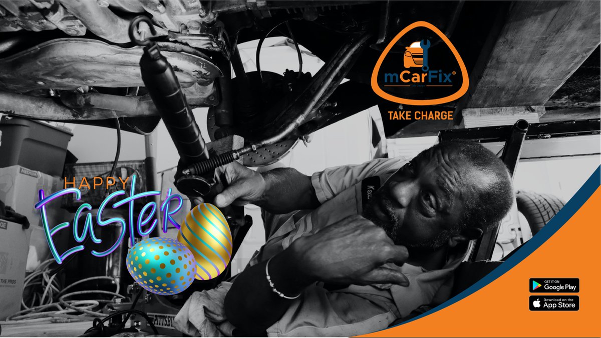 mCarFixApp's tweet photo. Happy Easter Weekend from all of us at mCarFix.

#McarFix
#Solutions 
#Easter 
#Easter2022 
#EasterHolidays https://t.co/ijnigvQ5Y0