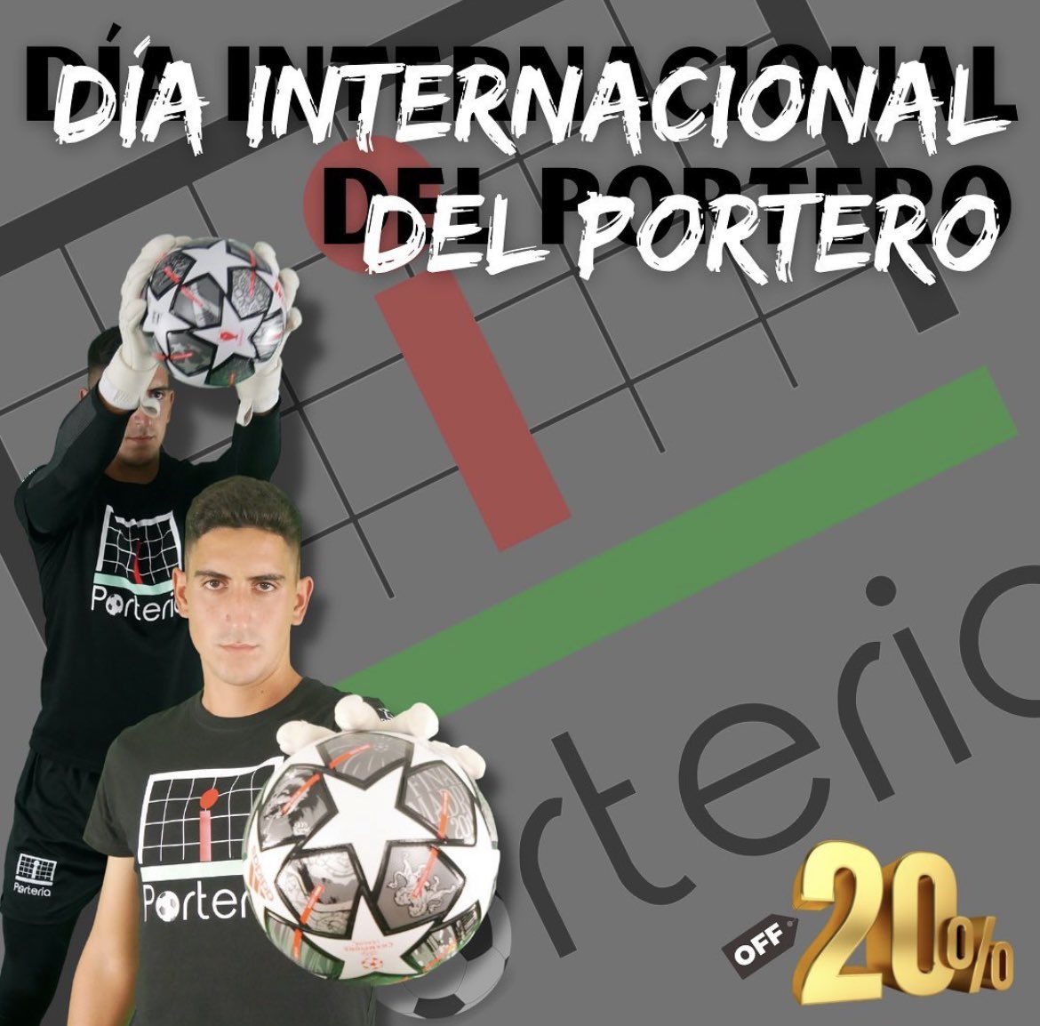miporteria's tweet photo. De parte de #MiPorteria queremos desearos…
‼️Feliz día a los locos más cuerdos del equipo, feliz día internacional del #PORTERO🥇
😱Solo por hoy disfruta de un 20% de descuento en:
💥Suscripciones
💥Ebooks
💥Podcast
👉🔗https://t.co/aaeR5ZjQwP
#DiaInternacionalDelPortero https://t.co/FnrJUW4X4L