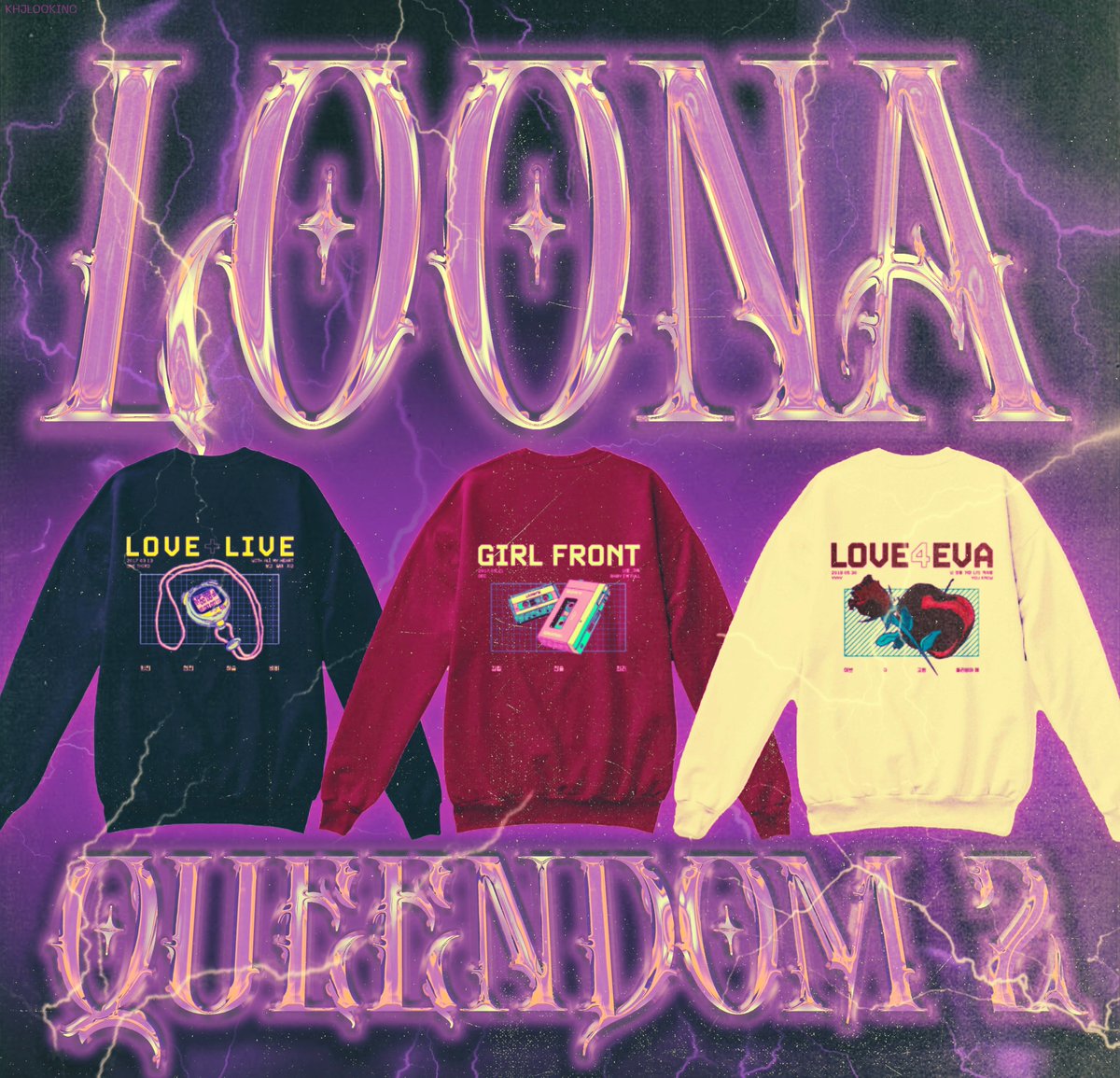 lunachroma's tweet photo. LOONA #QUEENDOM2 GIVEAWAY!

2 sweatshirts !!!

1st when reach 3.5 million views in 24hours
2nd when reach 6 million on last day

WORLDWIDE

Entry: comment with screenshot streaming r2 stage. 1 ENTRY PER ACCOUNT AND REMEMBER TO LIKE IT TOO !

watch here>>>>https://t.co/CCV8z3FAzY https://t.co/ddMuHkiY8s