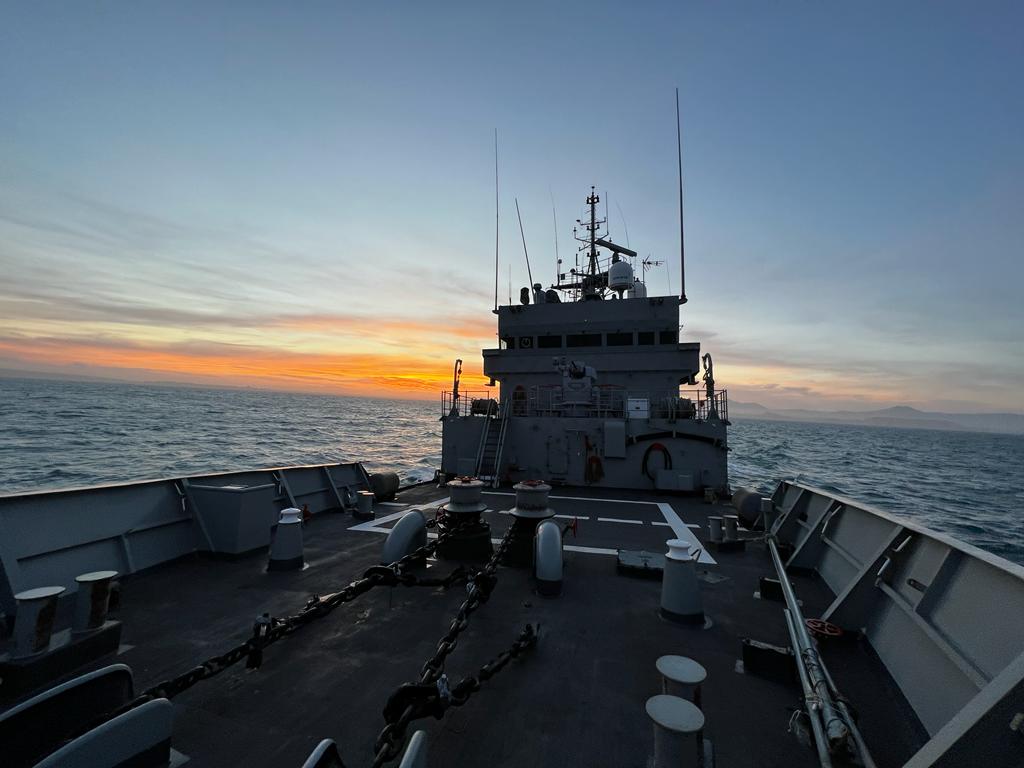 EMADmde's tweet image. El 🚢 patrullero 'Centinela' #P72 de la @Armada_esp  integrado en las #OperacionesPermanentes de vigilancia y disuasión bajo control operativo del #MOPS realiza vigilancia marítima en el área de las islas Chafarinas🇪🇸