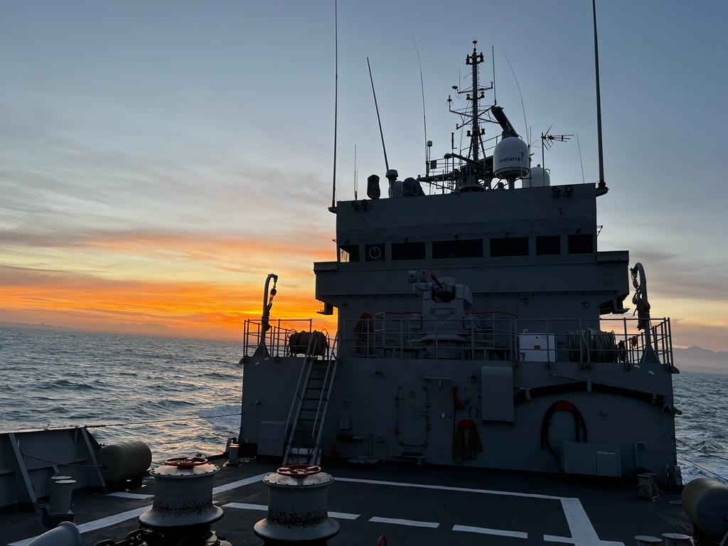 EMADmde's tweet image. El 🚢 patrullero 'Centinela' #P72 de la @Armada_esp  integrado en las #OperacionesPermanentes de vigilancia y disuasión bajo control operativo del #MOPS realiza vigilancia marítima en el área de las islas Chafarinas🇪🇸