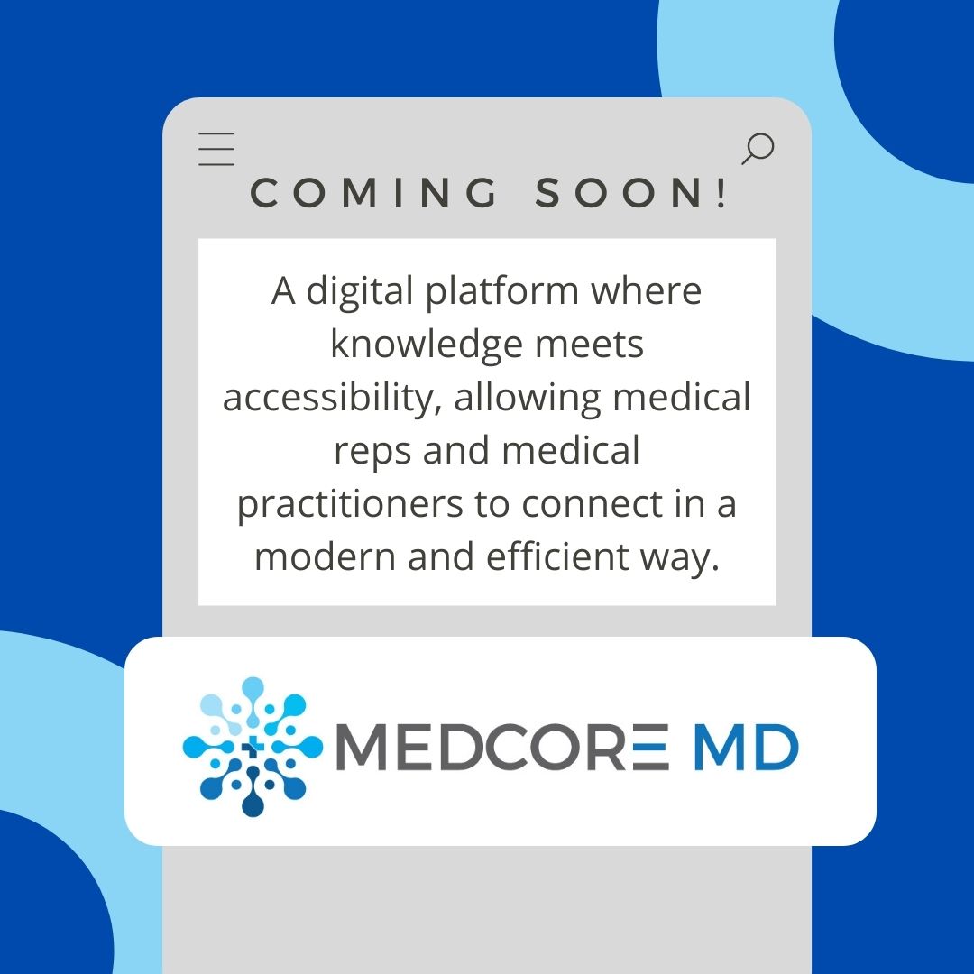 MedcoreMD's tweet photo. Medcore MD is coming soon!

Click the link to learn more about us!
https://t.co/jpSjd64BWf

#medicalreps #digitalplatform #medcoreMD #connectbetternow #doctors #MD #medicalsalesrep #medicalsales #physicians #medicalcommunity https://t.co/wUzHpUGDJz
