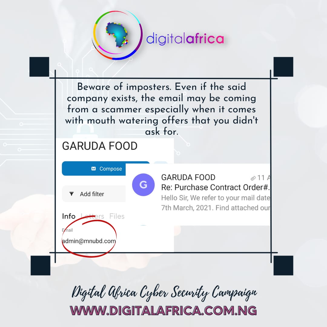 Digital_Africa's tweet photo. Digital Africa Cyber Security Awareness Campaign
Be Cyber Smart.
.
#DA2022 #Cybersmart #Africa #cybersecurity #technology 
Twitter NG https://t.co/dlVuVhUaU8