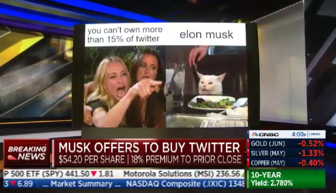 Kr00ney's tweet photo. ICYMI @CNBCTechCheck 

$TWTR @elonmusk https://t.co/oeajAoH6HH