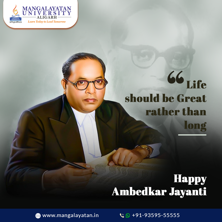 #AmbedkarJayanti
#MangalayatanUniversity