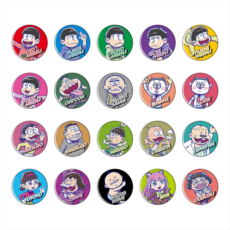 おそ松さん 10周年記念 缶バッジ 9種セット おそ松さん」公式アカウント㊗️10周年ありがとう on X