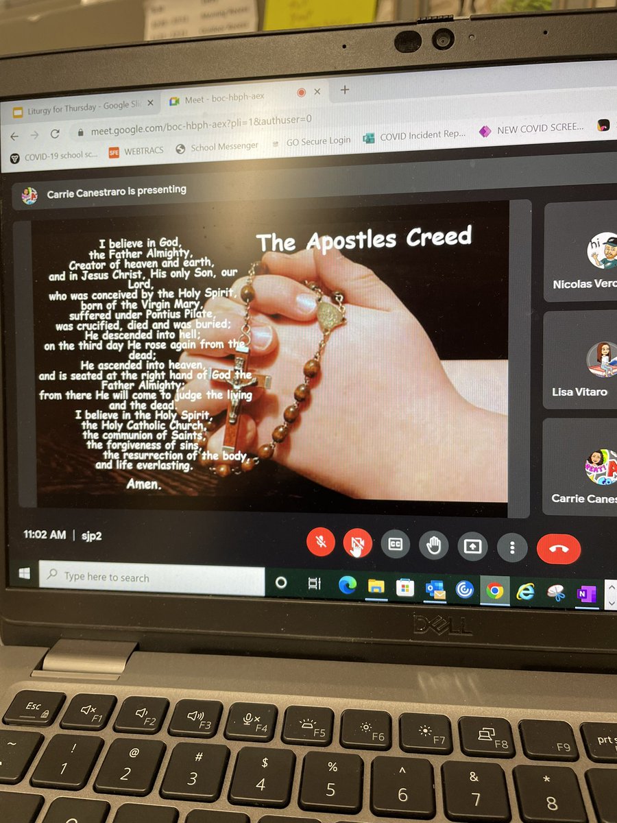 StJohnPaul2's tweet photo. Praying of the Rosary as a school community as part of our Lenten retreat #dpcdsb https://t.co/vXA2AzcFoN