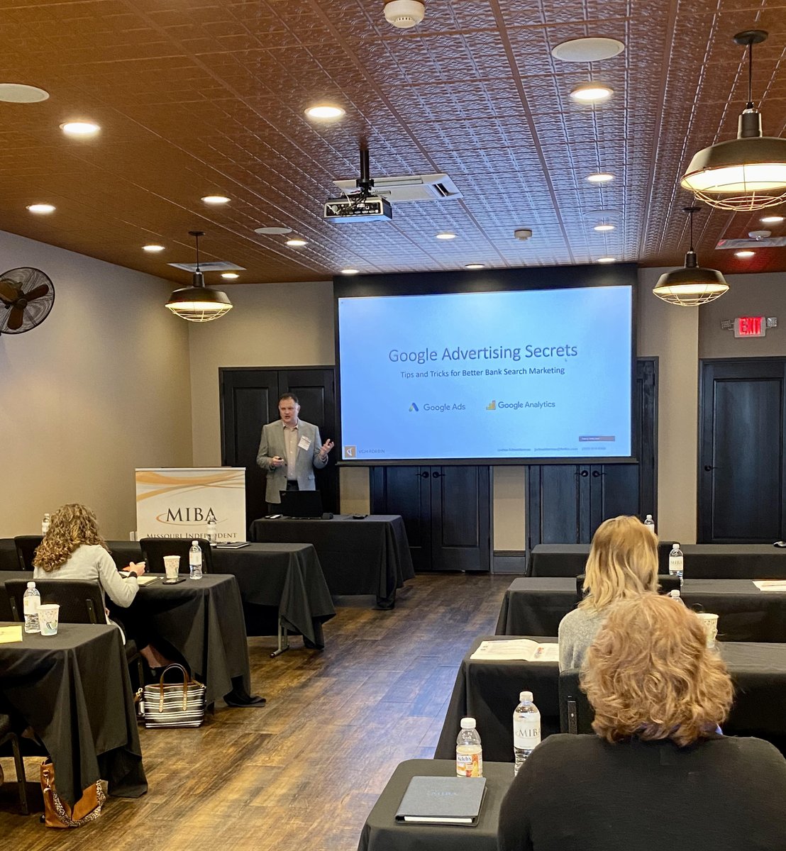 Joshua Schneiderman is giving away Google Advertising Secrets at MIBA🤐  <a href="/theMIBA/">MIBA</a>