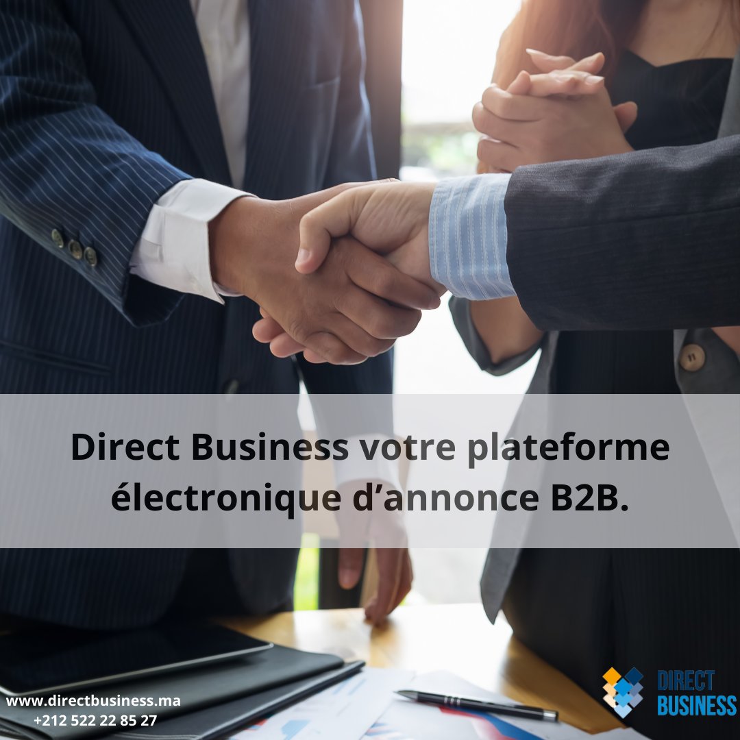 DirectBusiness7's tweet photo. Direct Business est un site d'annonces professionnelles, qui permet aux dirigeants d'entreprise : 
-De communiquer, de proposer des biens et produis à la vente 
-De publier des annonces de cession d’entreprises, ventes immobilières,
 Inscrivez-vous sur https://t.co/DJ5SrBrHkI https://t.co/w4yKq02nGr
