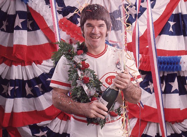 \"I\d walk through Hell in a gasoline suit to play baseball.\" Happy birthday Pete Rose. Pay homage 