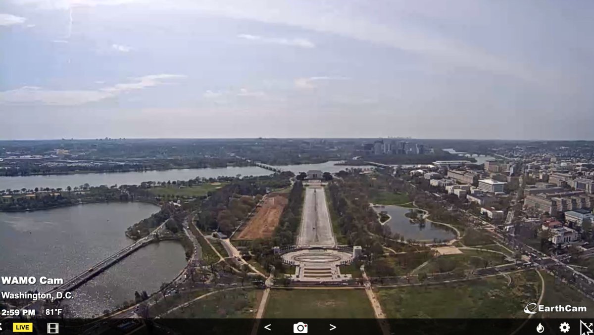 WEBCAM! Watch the progress as the land is prepped & 11 acres of Tahoma 31 are installed at the JFK Hockey Fields (Soccer Fields) on the National Mall in Washington, DC earthcam.com/usa/dc/washing… #Tahoma31 #NationalMall #TurfLife #KeepItReal #NaturalGrass #sportsturf @FieldExperts