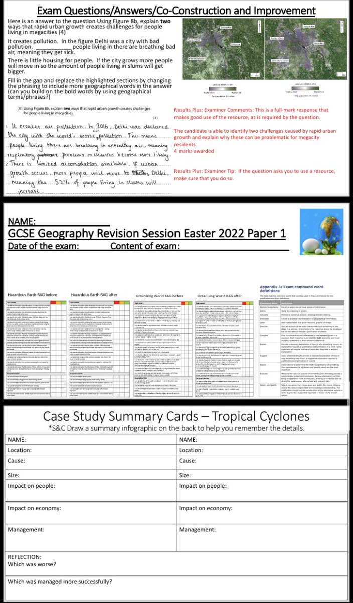 CMOGeography's tweet photo. #geographyteacher #edexcel #GCSE #specB I have made a mini revision session for Paper 1 including Tell Me More! cards, picture prompts, splat the map and 20 questions - as well as improve the answer and past questions… happy to share https://t.co/DcFHvFzj7k