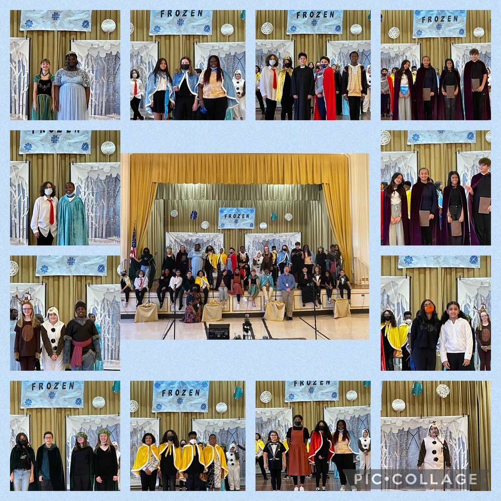 WHGWRams's tweet photo. Congratulations to GW's amazing 6th Grade Drama Club on a FANTASTIC performance of Frozen!  @whufsdrams @WHGWMusicClass @FpcaWest #Frozen #RamPride https://t.co/PwhyNLnwrr