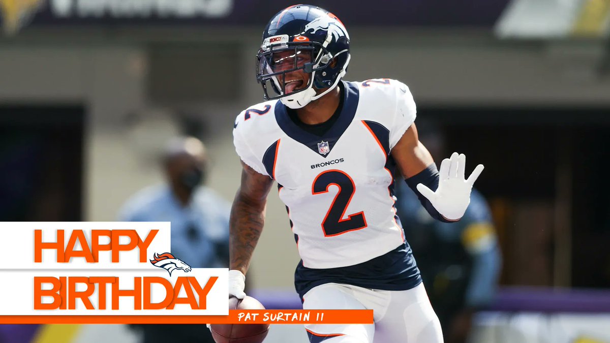 PS2 is feeling 2️⃣2️⃣!

RT to help us wish <a href="/PatSurtainll/">Patrick Surtain</a> a happy birthday!