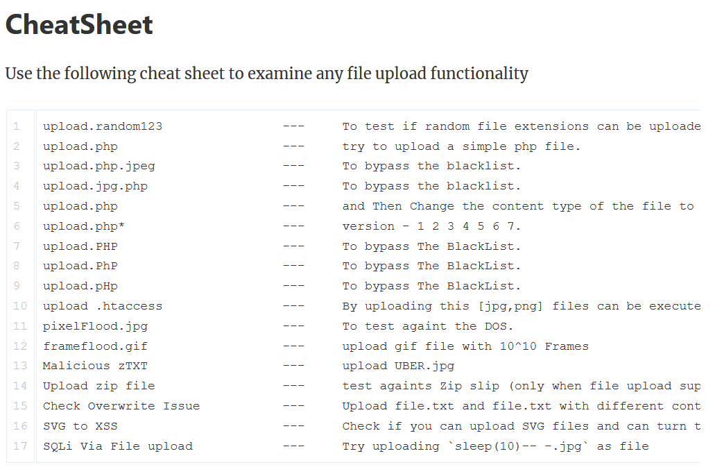 chavanavinassh's tweet photo. 📂 Attacking File Uploads in Modern Web Applications, nice primer and cheatsheet for testing common file upload vulnerabilities

#pentesting #bugbounty #cybersecurity #redteam https://t.co/XEj3rTnAOh