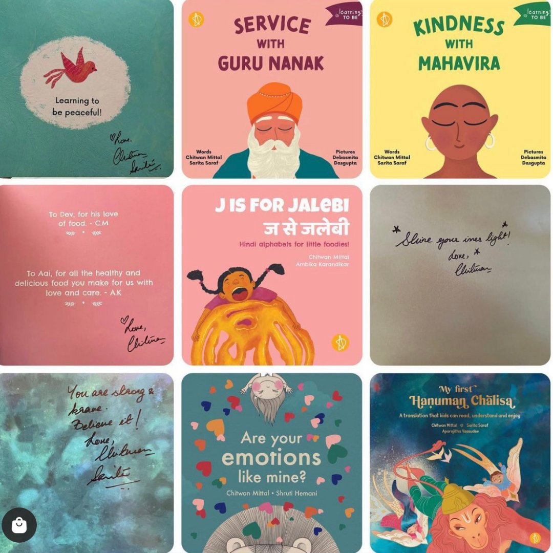 Join us on Friday morning on IG LIVE to meet the Founder of @adidevpress. Learn about her mission to make beautiful picture books for children that reflect South Asian culture. 

#southasiankidlit #weneeddiversebooks #kidlitincolor #bhashakids