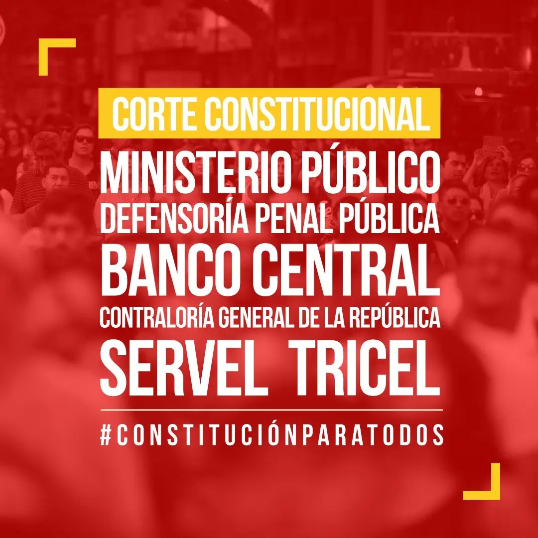 constparatodos's tweet photo. Es clave que organismos como el Banco Central continúen siendo autónomos. #Constituciónparatodos https://t.co/DzMXandkGY