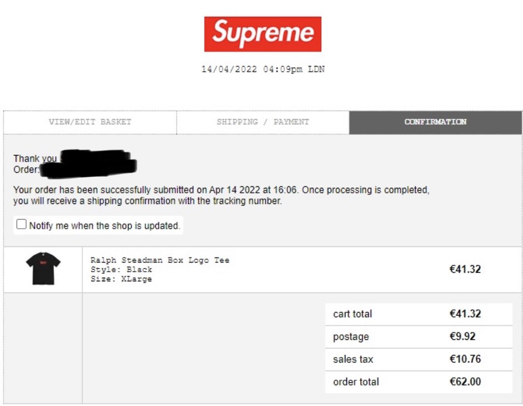 Ralph Steadman Box Logo Tee x2
<a href="/EscapeNotify/">Escape</a> <a href="/EscapeSuccess/">Escape Success</a>