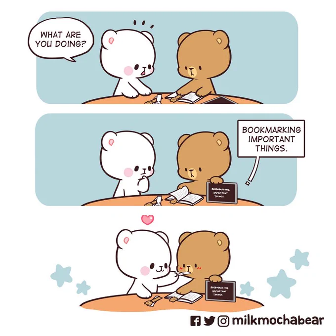 Important ❤
---
Feel free to mention someone important to you~! 💕

#milkmochabear
#milkandmocha 