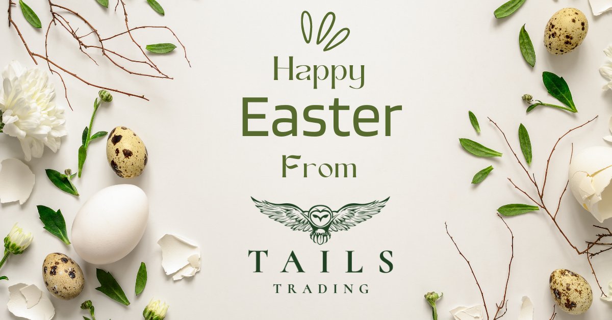 Tails_Trading's tweet photo. Warm wishes on Easter to all our customers and their families. May this precious time bring a lot of positive energy and a great joy in your lives. Thank you for trusting and choosing us. https://t.co/6XBD3g6ZR9
#easter #trade #supplychain #finance #export https://t.co/fXcRqqj6A1