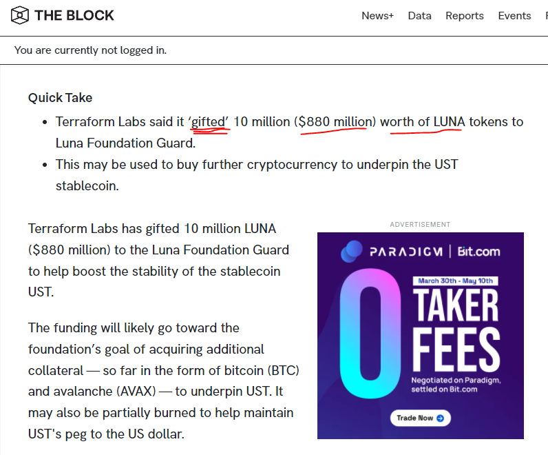 CryptoFeras's tweet photo. write this down
One Day, sooner or later, $Luna/ $UST/ $ANC ponzi scheme will lead to the worst Black-Swan event in #crypto history
maybe not today, not tomorrow, but sooner or later, I gonna be reminding you with this https://t.co/KzvxLWpU84