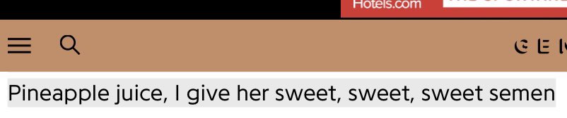 LuisCox97's tweet photo. @JamieMercer77 Have to disagree here Jamie not everyday you get genre defining lyrics like my example below https://t.co/ZOoRiX4fn8