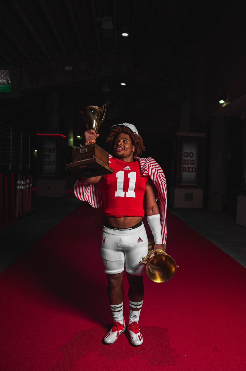 djjohnson232's tweet photo. Great visit at Nebraska ❤️🤍 #GBR @HuskerFBNation @BarrettRuud @coach_frost @DutchtownFB1 @coachfedd @niketaq https://t.co/4mbU4uS3s5