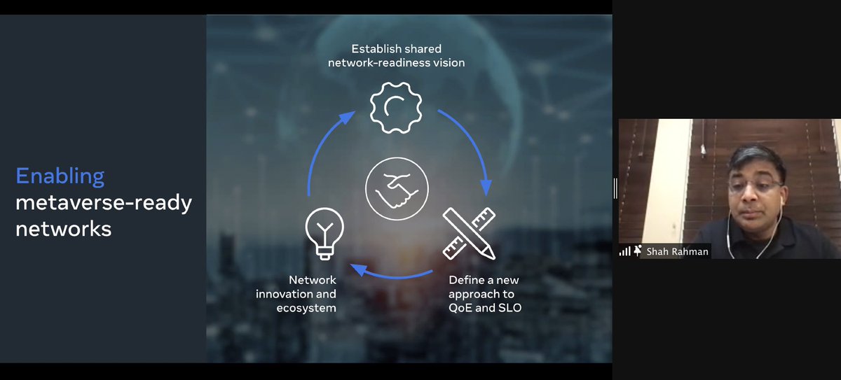 LF_Networking's tweet image. Shah Rahman invites the community to join @Meta in connecting future networks via #OSS that are ready for the #metaverse &amp;amp; beyond. #Opennetedge #ONEEF