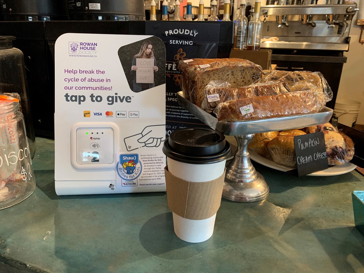 Have you spotted our TipTaps at their new locations yet? A huge shoutout to Colossi's Coffee &amp; Boston Pizza (HR) for hosting us this month!

Stop in for a coffee or a meal and share these local businesses some love, and maybe a tap for us while you're at it! 💜 #thankfulthursday