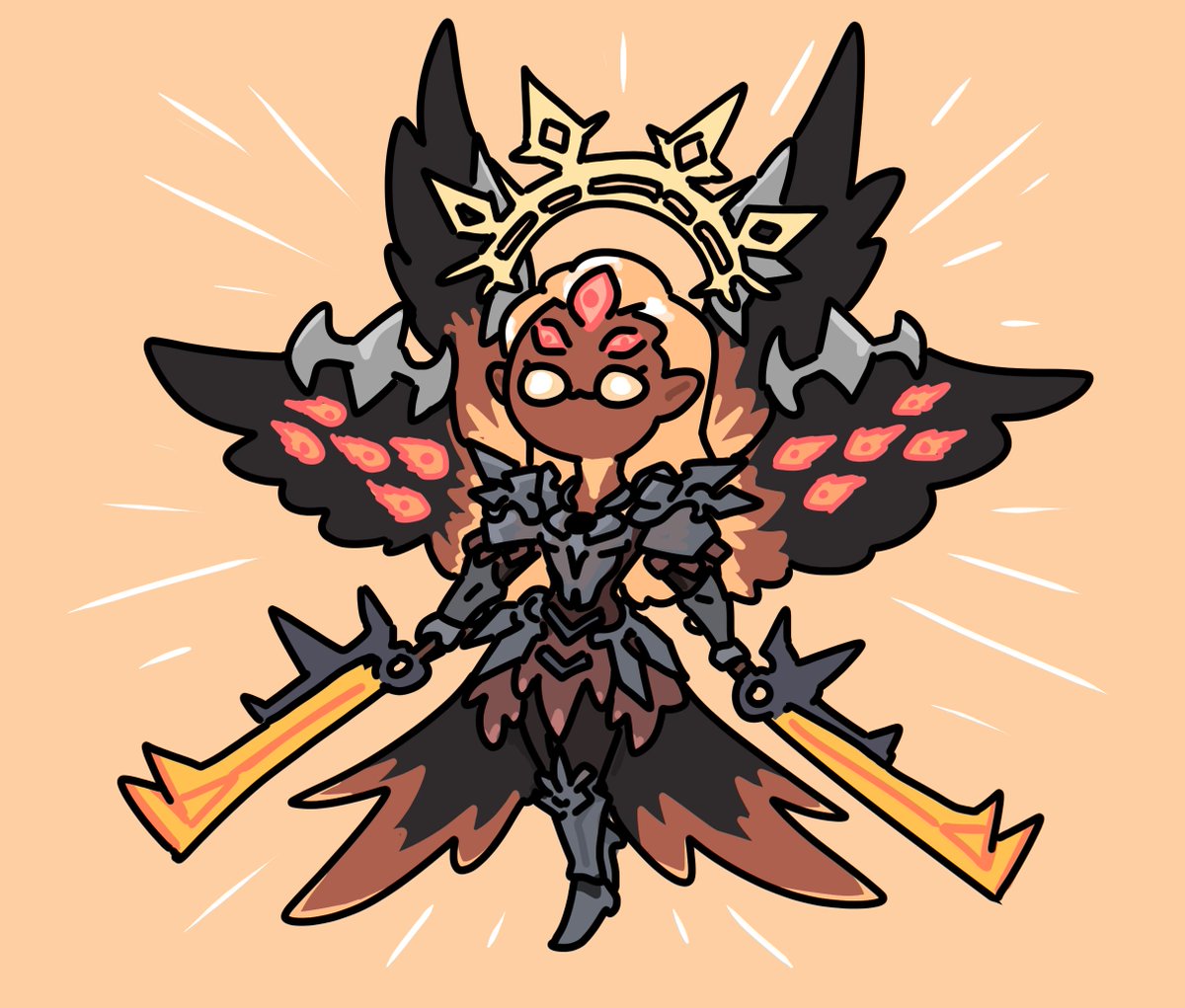 「Solar Eclipse Kayle 」|sonwooangのイラスト
