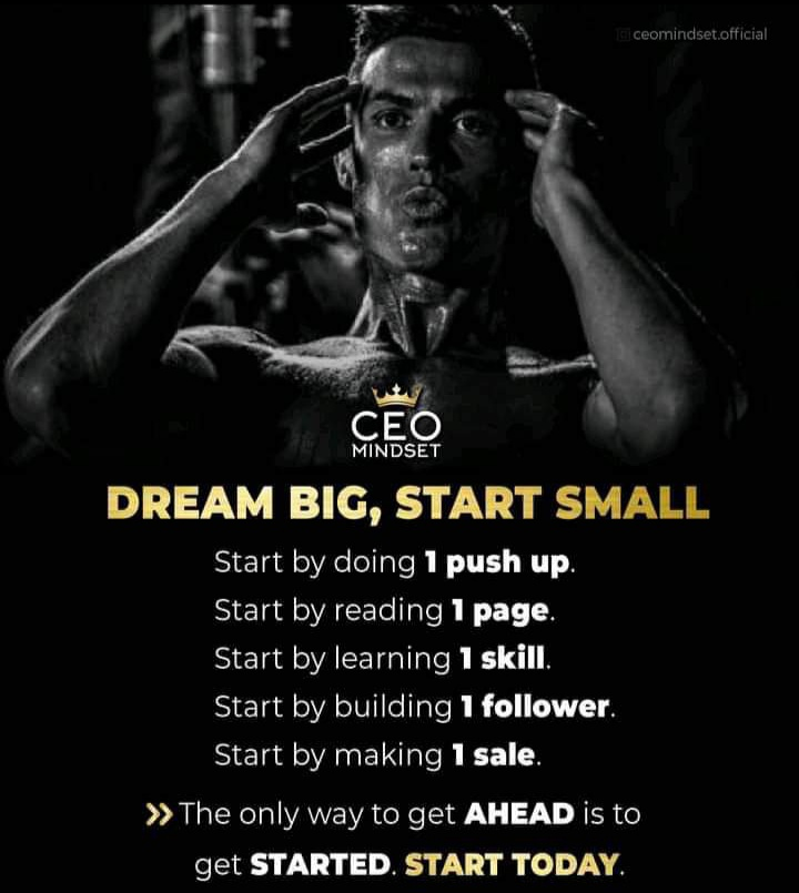 MMagtilay's tweet photo. Just start your first sale will be hard, your first article will be bad🙄
First step is always the hardest 🤔
But without first step u will not reach 100 th step 
Simply start, one day u will look back and say I made it💪💪💪💪 https://t.co/dg8UgkNVC3