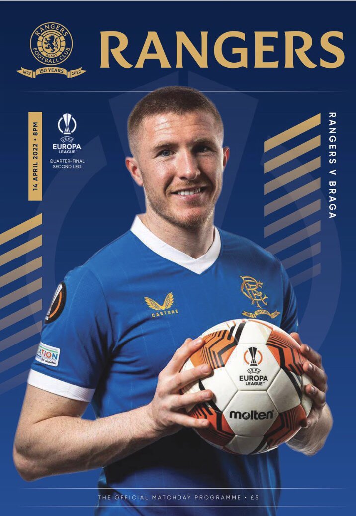 gpfootball's tweet image. Rangers v Braga printed matchday programme now on sale at gpfootball.com &amp;amp; Bathgate football programmes shop.
